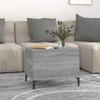 819578 vidaXL Table basse Sonoma gris 60x44,5x45 cm Bois d'ingénierie