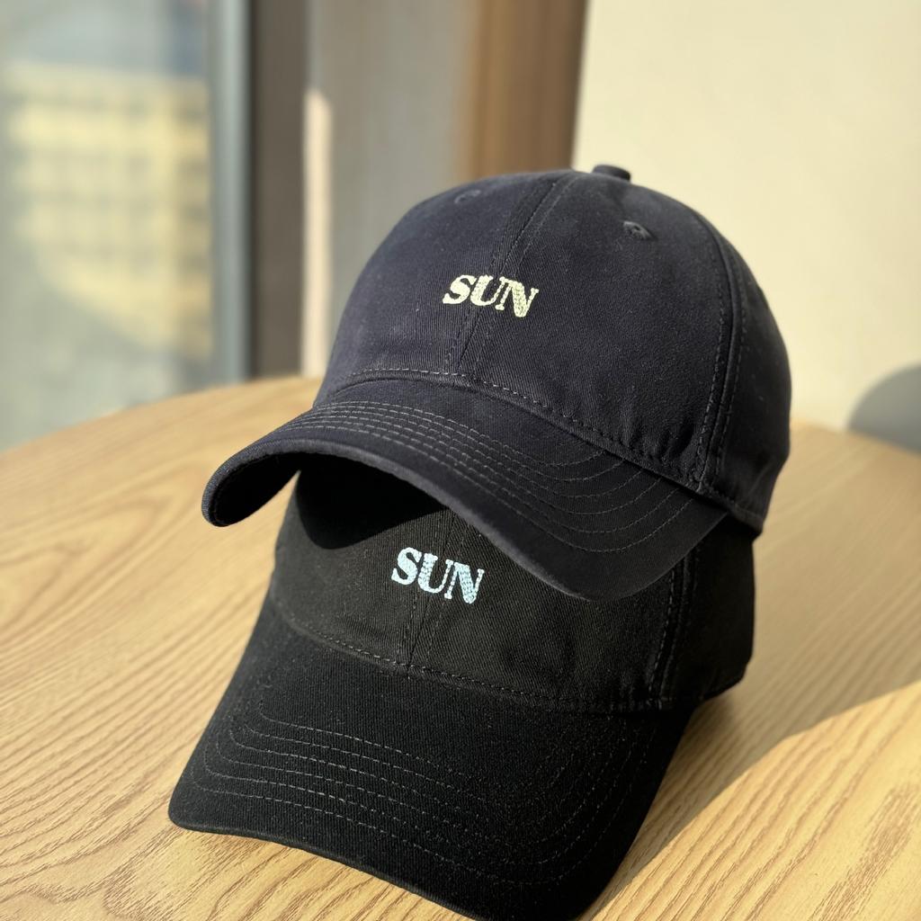 Versatile Day Letter Embroidery Old Casual Retro Fashion Street Soft Top Cap Baseball Cap New