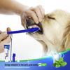 Pet Toothbrush & Edible Toothpaste Set - Cat & Dog Breath Freshener & Teeth Cleaner