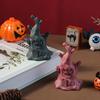 Top Quality 2026New Ghost Tree Stump Candle Mold Horror Ghost Ornament Mold Gypsum Ornament Resin Soap Chocolate Mold Home Decor