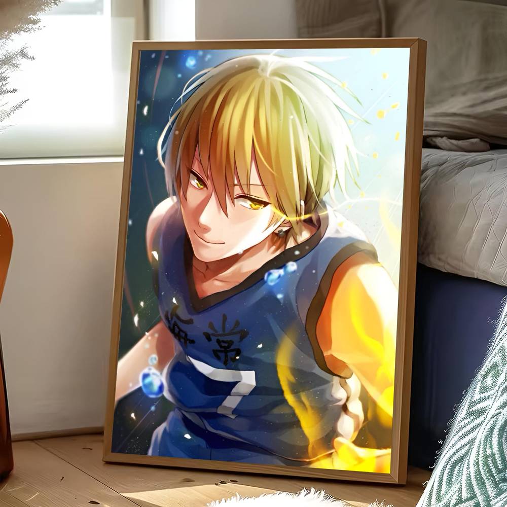 Anime Kuroko's Basketball Kise Poster Adesivo Stampa Impermeabile Arte da Parete per Soggiorno Camera da Letto Decorazioni per la Casa