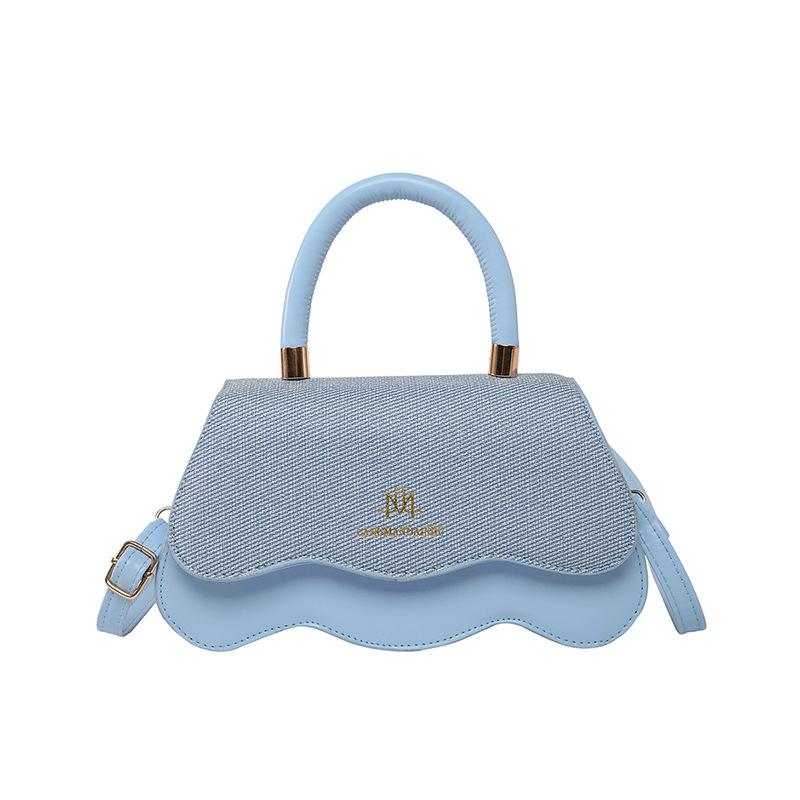 Lässiger Trend frisch große Kapazität Farbabstimmung 2025 Sommer neue Mode lässig beliebt Messenger kleine quadratische Tasche