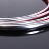 4mmx2m Chrome Car Styling Moulding Strip Trim Car Decoration Moulding Trim Bright Strip Tape Cars Accessories DIY Protective