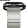 Luxusní kovový řemínek ze slitiny titanu bez mezery pro Samsung Galaxy Watch 47mm Ultra 2026 Pánský dámský řemínek pro Galaxy Watch Ultra 2026