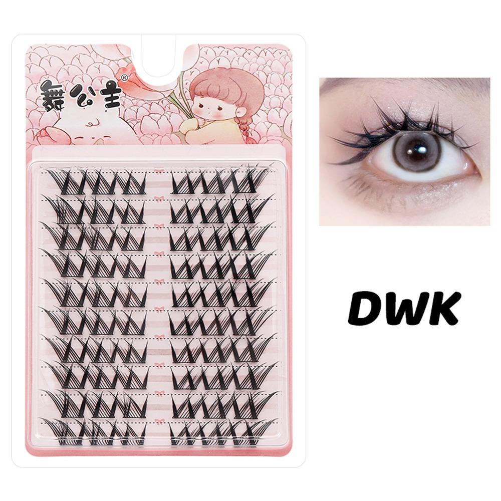 Wispy Manga Eyelash Clusters Natural Anime Individual Lashes 60/100Pcs Fairy Lash Clusters