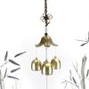 Brand New Wind Chime 3 Bells Bagua Decor Feng Shui Garden Hanging Home Lucky Replacement Spare Parts Wind Chimes