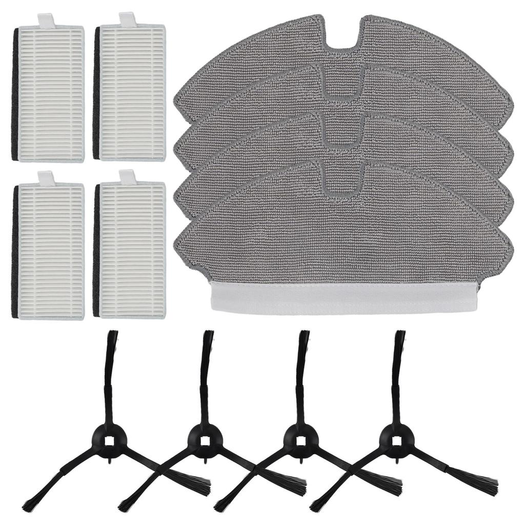 1 Set For M1 / For Trouver M1 Mop Cloths Side Brushes Kit Vacuum Cleaner Accessories Household Cleaning Spare To Replace