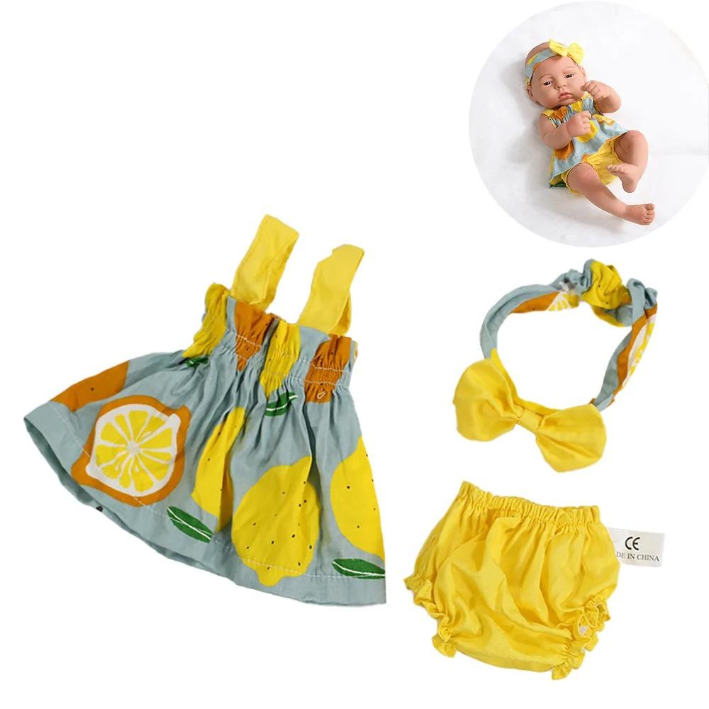 Nové 15palcové oblečení pro panenku Reborn Baby pro 40cm miminko Panenka Roztomilé Dětské Hračky Oblečení pro panenky Příslušenství Dítě Miniaturní Předměty Obleček Hračka