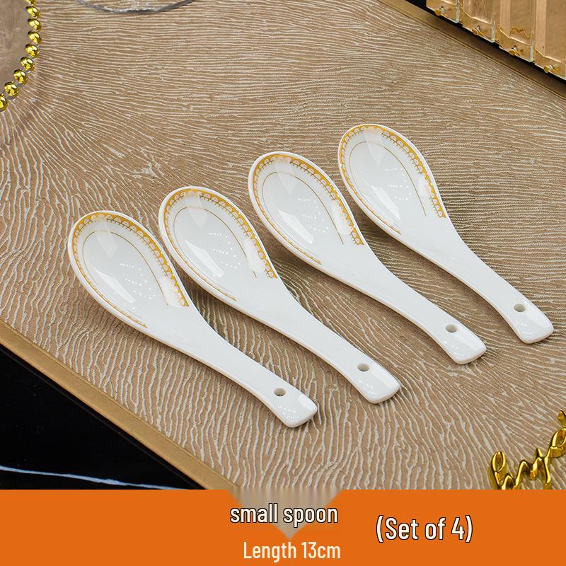 Sun Island Goldrand Bone China Tiefer Teller: Suppen-, Abendessen-, Reis- und Dessertteller - Elegantes Keramikgeschirr.