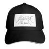 Hi Bob Baseball Cap Contrast Two Tone Brim Snapback Flat Bill Strapback Dad Hat