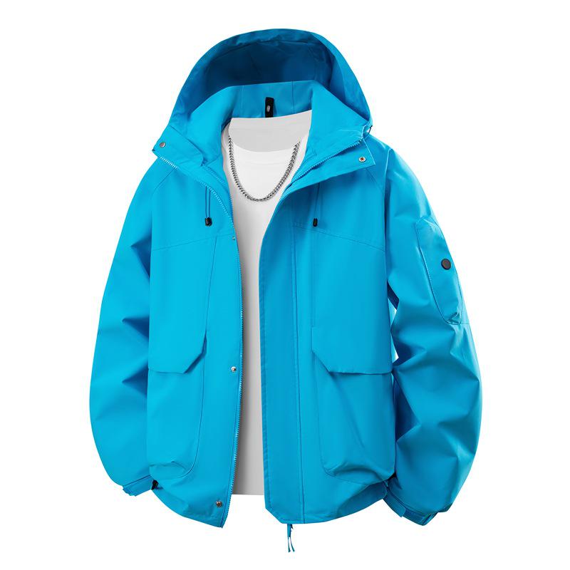 Unisex 3-in-1 Soft Shell Trekking Jacket – Warm, Windproof, Waterproof for Autumn/Winter