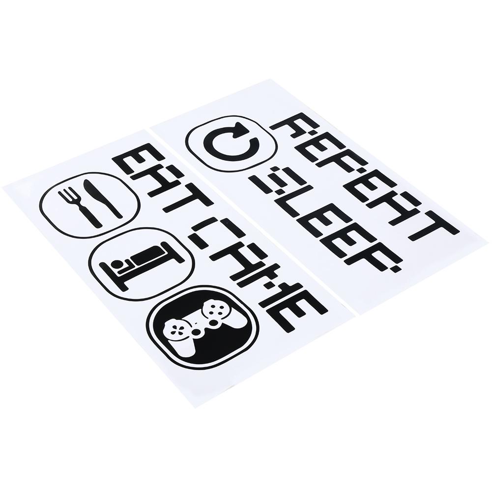 PVC SelfAdhesive GamePattern Wall Sticker for Living Room Children s Room Decoration