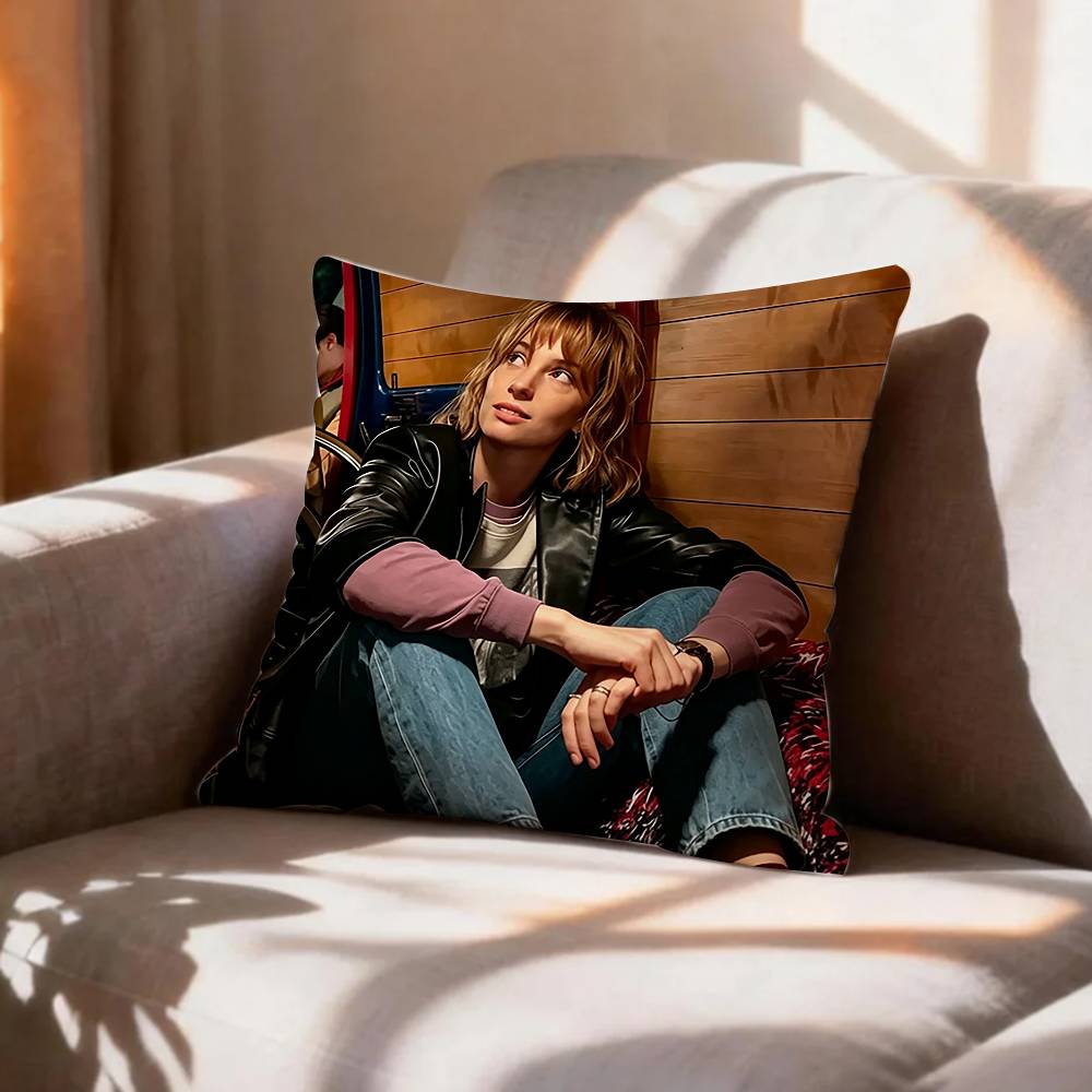 Retr Maya Hawke Pillow Case Pattern Printed Pillowcase For Living Room Sofa Cushion Cover