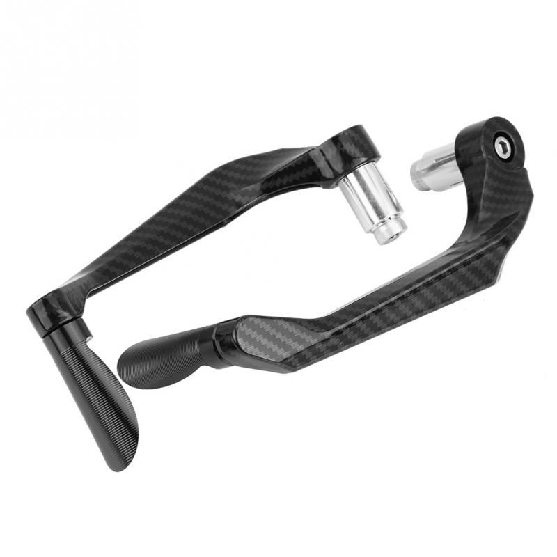 7/8" 22mm 1 Pair Carbon Fiber Alloy Motorcycle Brake Clutch Levers Protection Universal For YAMAHA Kawasaki  Accessories