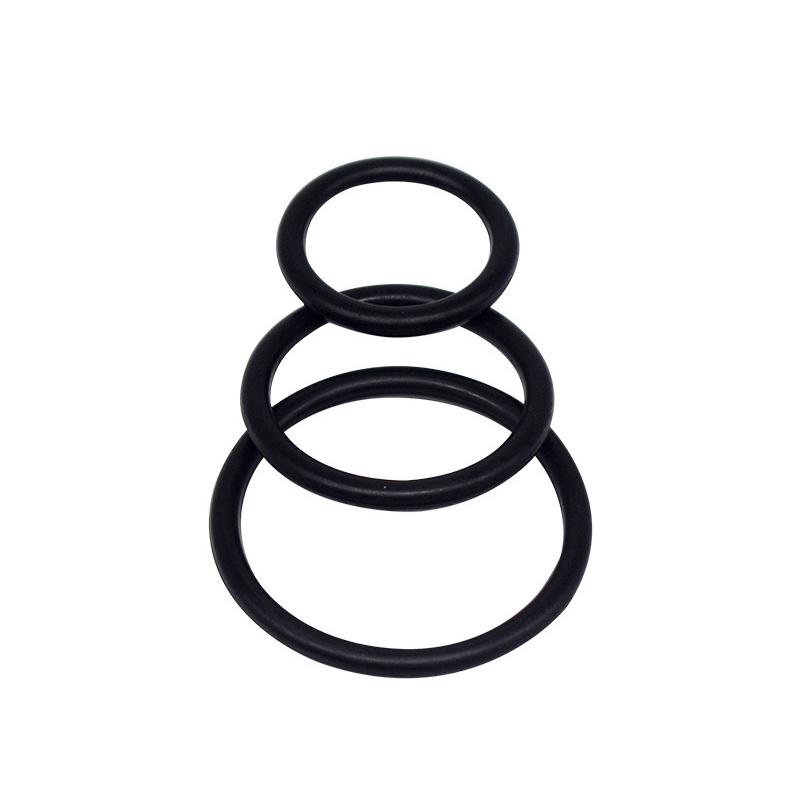 WAKEWAY 3/4PCS Penis Ring Penis Ring Condom Penis Trainer Delayed Ejaculation High Elasticity Durable Toy for