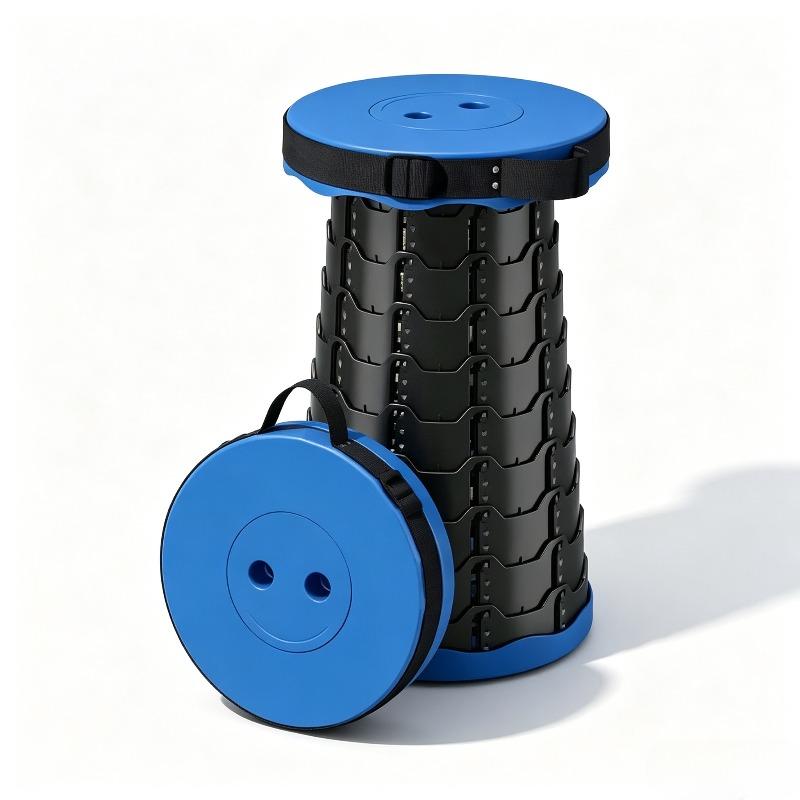 Outdoor Portable Folding Stool,lightweight,with Telescopic and Retractable Designs,suitable for Fishing,hiking and Barbecuing