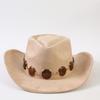 Popular European and American fashion suede western cowboy hat classic retro elegant cowboy hat top hat