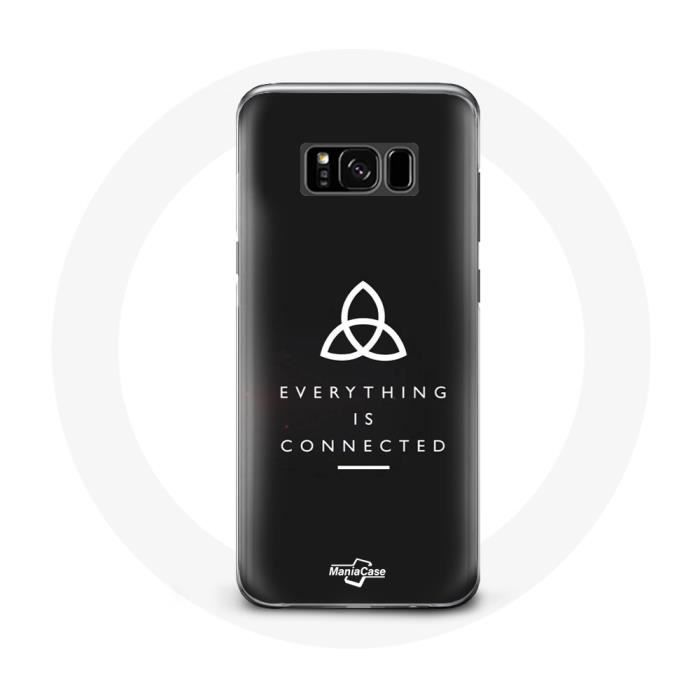 Coque Samsung GALAXY S8 Dark everything is connected