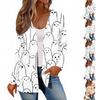 Women's Long Sleeve Cardigan Casual Jacket With Pockets Top