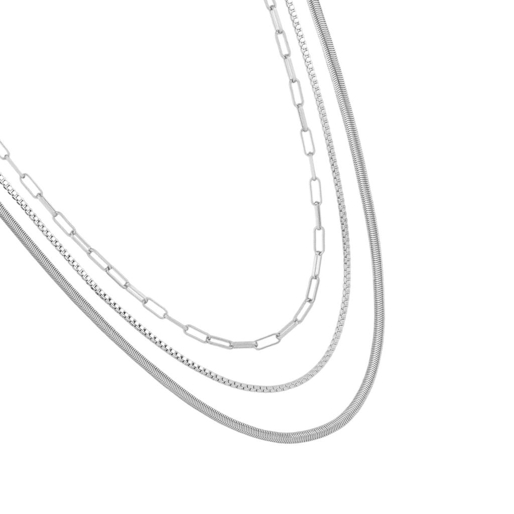 Elegant Necklace Simple Chain Necklace Charm Necklace Multilayer Necklace Stylish Neck Jewelry Suitable for Women Man