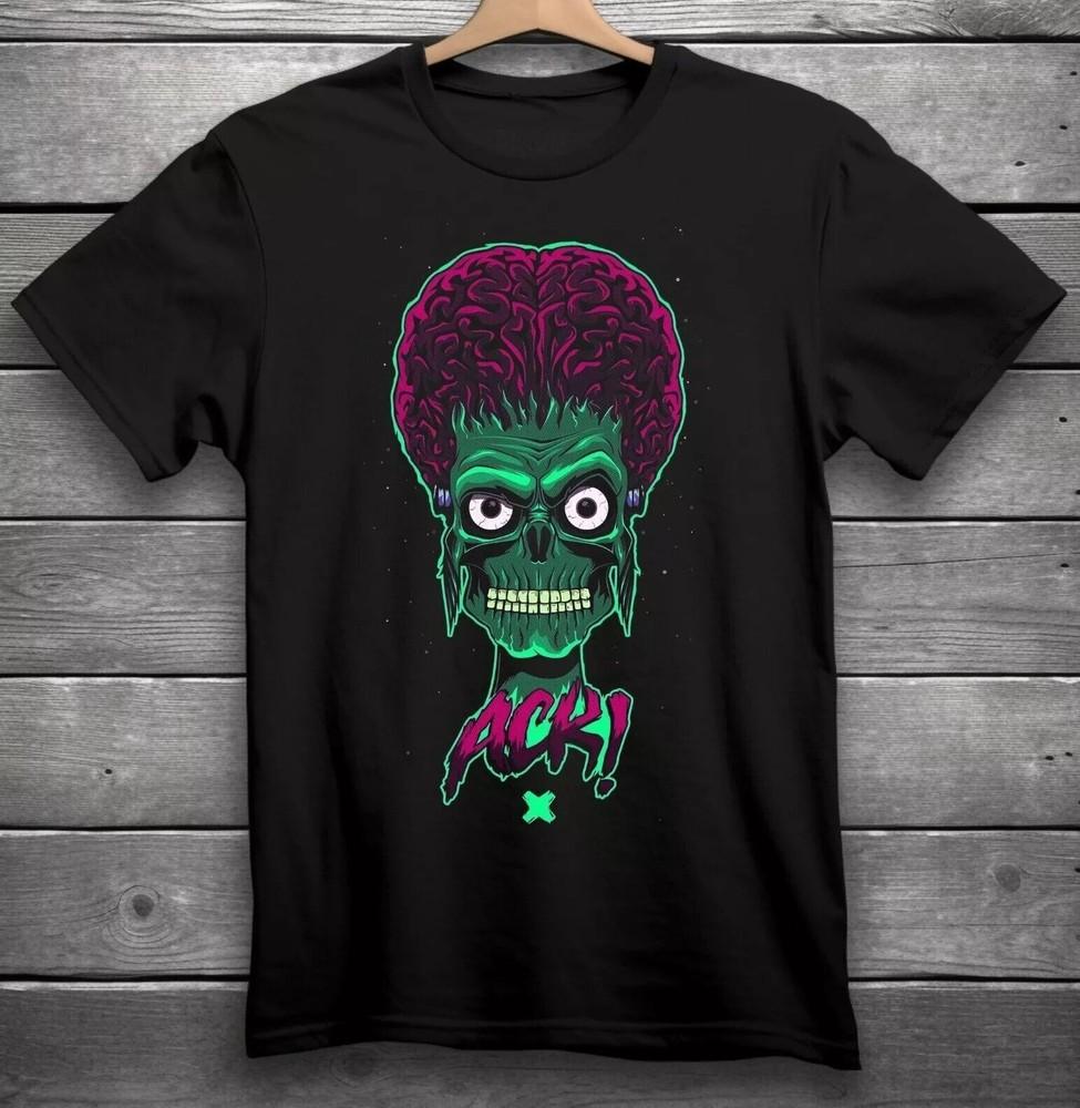NEW Mars Attacks Black Unisex Cotton All size S-345XL Gift For Fan Shirt AD15 Unisex T-Shirt