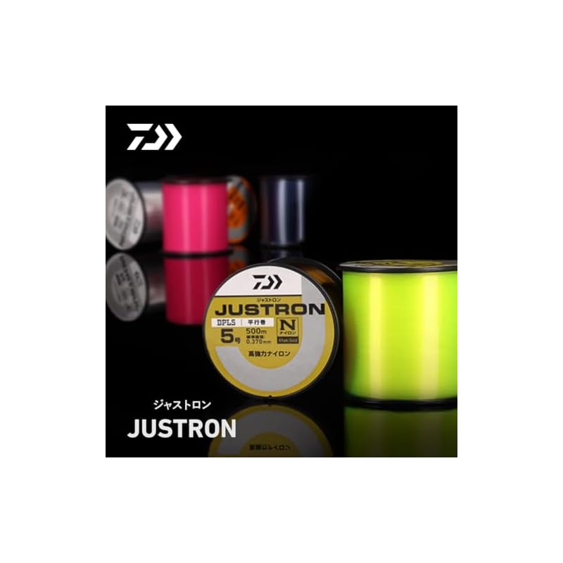 Daiwa (DAIWA) Bobbin/Nylon Line/Main Line Justron Yellow 3-500