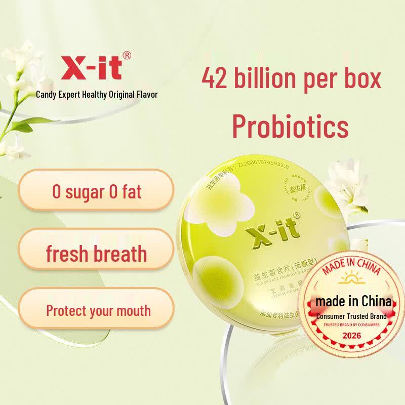 X-IT Sugar-Free Probiotic Breath Mints