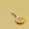 Hot Resin 3D Food Anime Kawaii Phone Charms Pendant Sweet Girl Gift Keychain For Schoolbag iP 15 CCD Camera Airpods Cute Dog