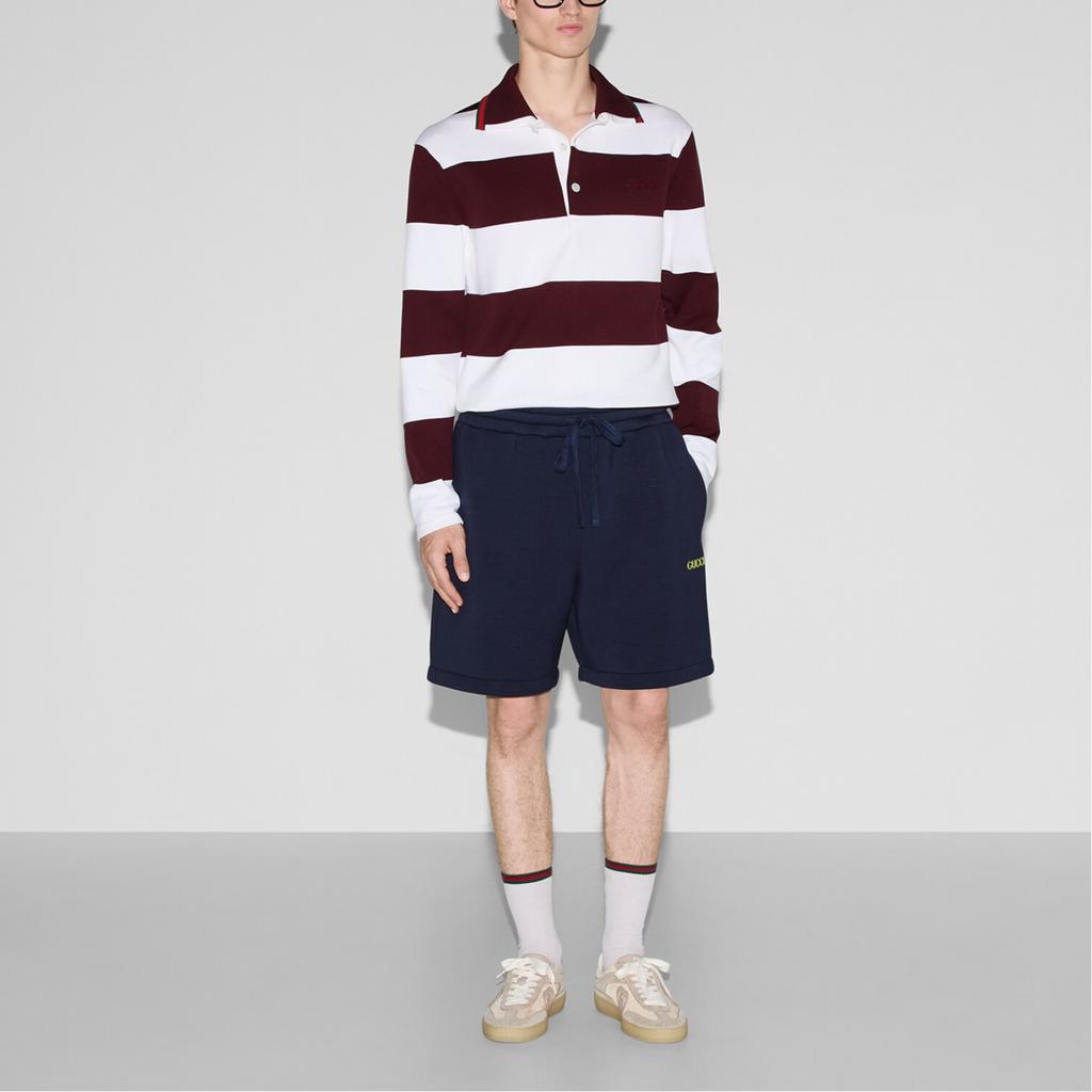 GUCCI Jersey Shorts With Patch 814606-XJG10-4794