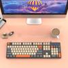 104 Keys Wired Keyboard 3 Colors Cute Gaming Keyboard USB Interface Business Keyboard for     7 8 10 11 for OS X