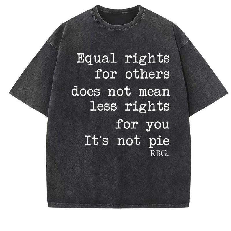 Human Rights T Shirt Equal Rights for Others Doesn't Mean Fewer Rights T-Shirt Unisex Printed T