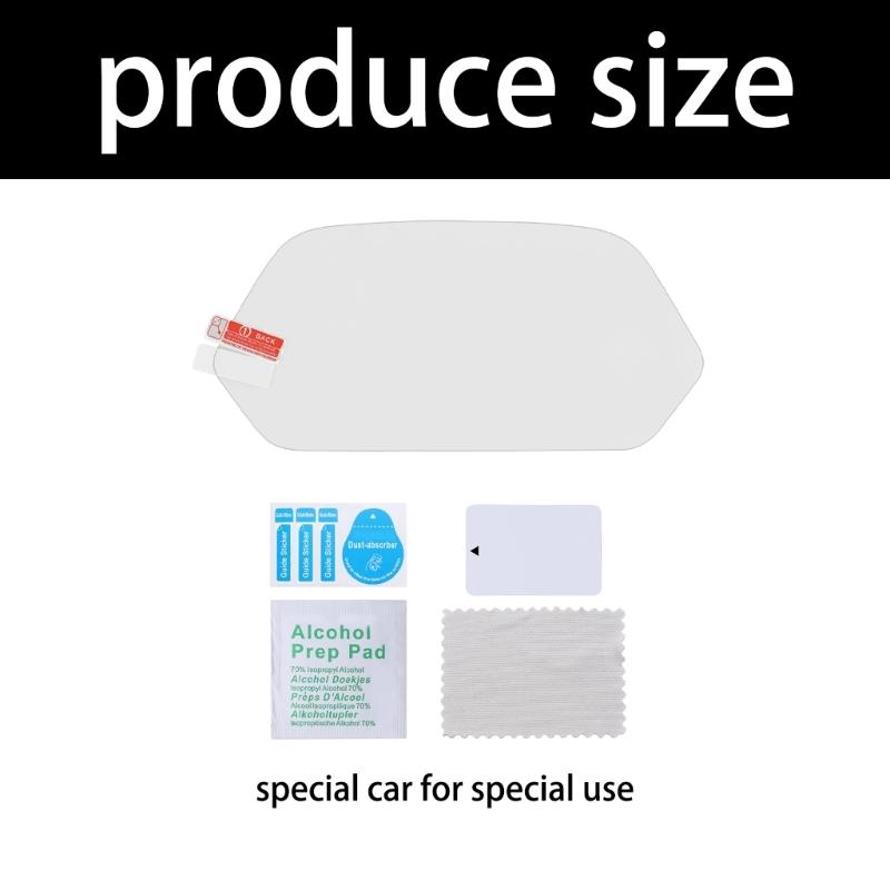Clear Motorcycle Display Film for 155 2025, Pre-Cut TPU Dashboard Cover Set for Scratch and Dust Reduction in Daily Commuting Use