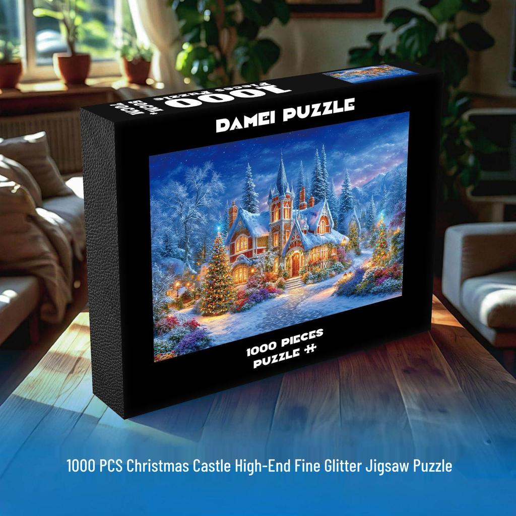 In Stock 1000-Piece High-Quality Challenging Jigsaw Puzzle for Adults - Customizable