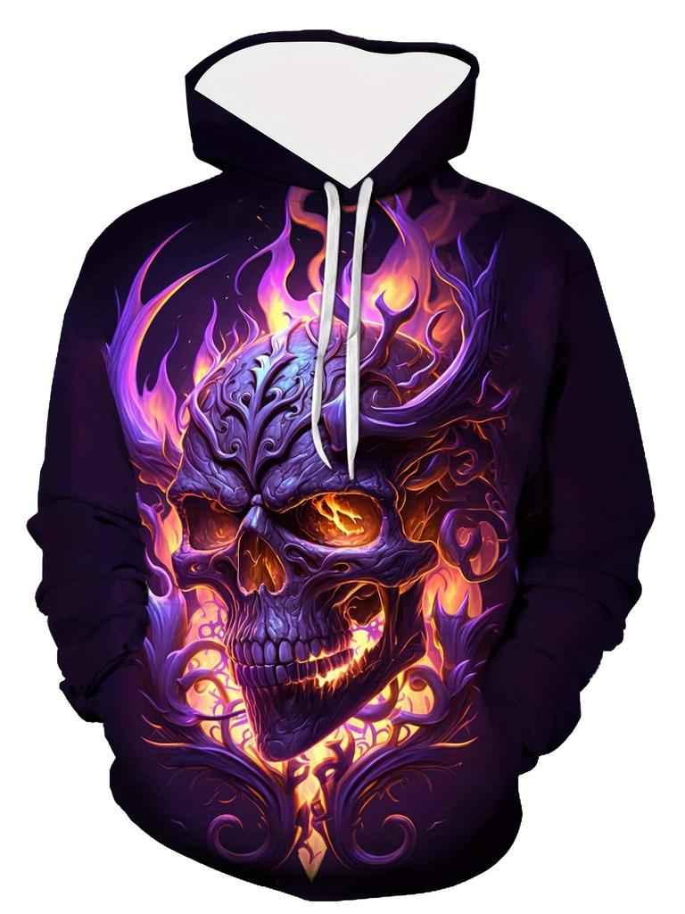 Dětské mikiny s kapucí, 3D potisk, kulatý výstřih, dlouhý rukáv, ležérní, lehký top, halloween, hip hop, kawaii, móda