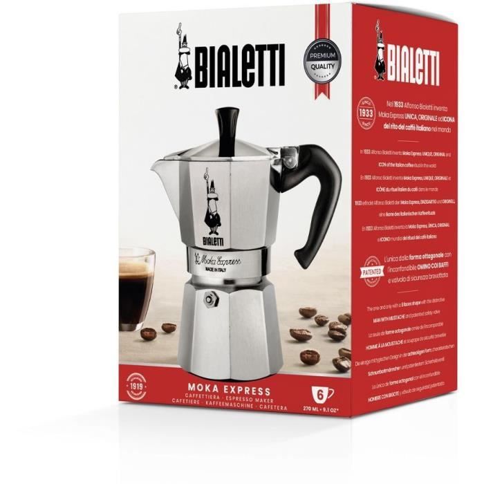 Cafetière Italienne Ou À Piston Bialetti MOKA EXPRESS 6 TASSES