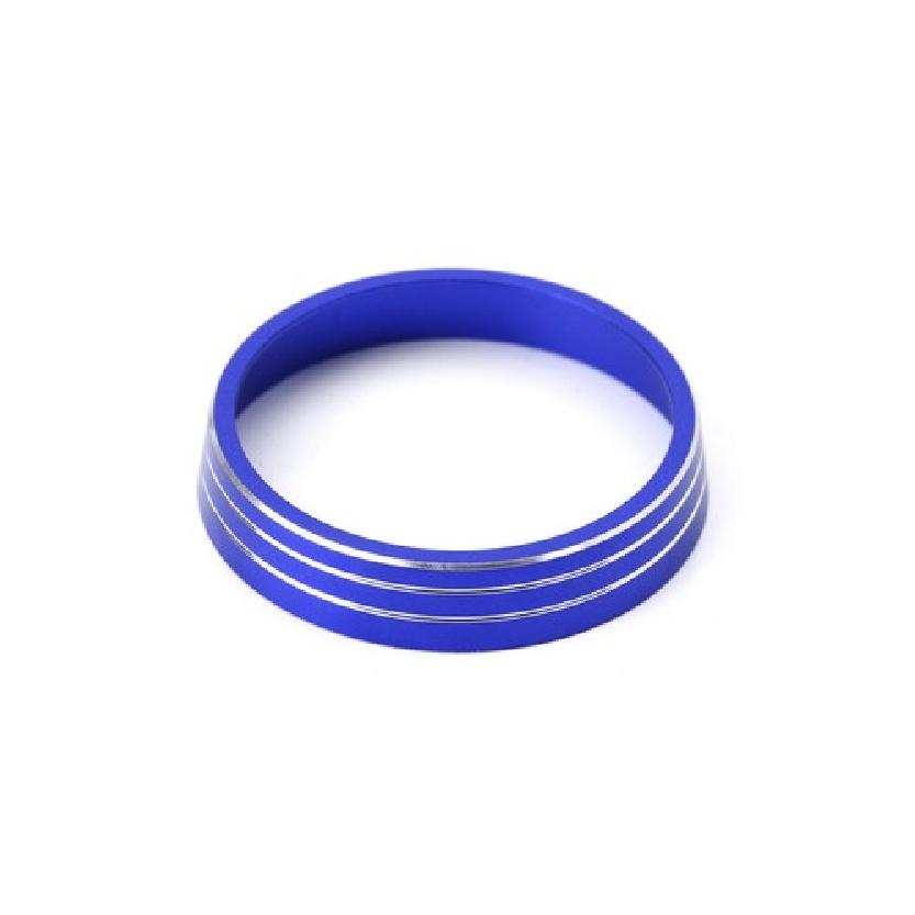 Blue Aluminum Headlight Switch Button Knob Cover For 15-20 Ford F150, 17+ Raptor