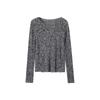 Demana Women's Round Neck Soft Knit Sweater