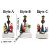 Santa Claus Design Luminous Christmas Statue Snow View Christmas Decor  Party Favors