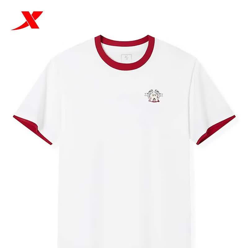 XTEP Women s Round Neck Short Sleeve Top M