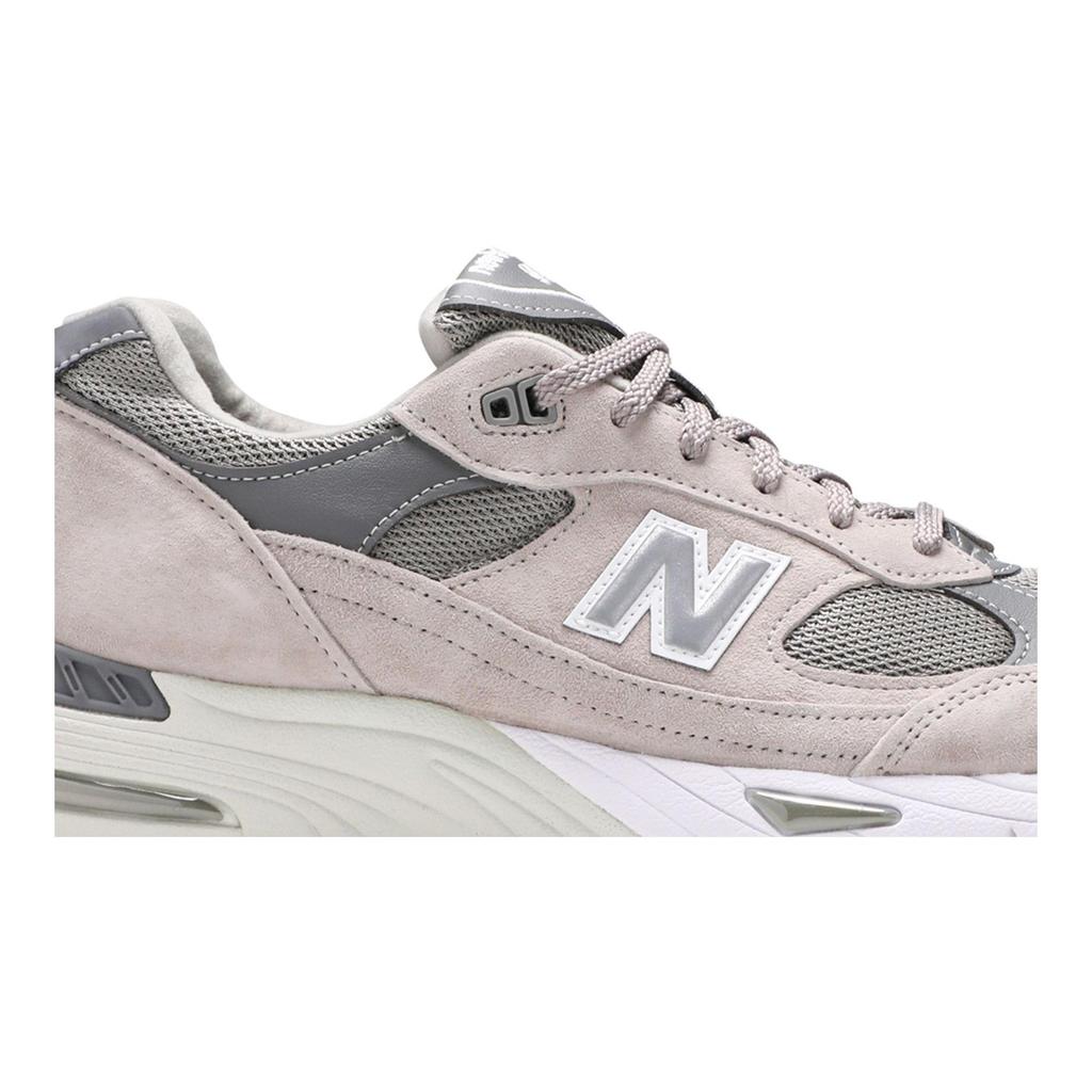 New Balance Men's 991 Made in England 'Grey White' (Unisex) Grey / White Running Shoes M991GL