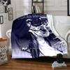 Customiz Name Personality Byakuya Kuchiki (2) Blanket Soft &Warm Sofa Office Bed Travel Lunch Break Blanket, Gift Suitable for All Seasons