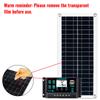 (Stock américain) Kit de panneau solaire 1000W Portable Flexible Chargeur de batterie 12V Contrôleur 100A Sortie USB pour Camping-car Téléphone Camping-car