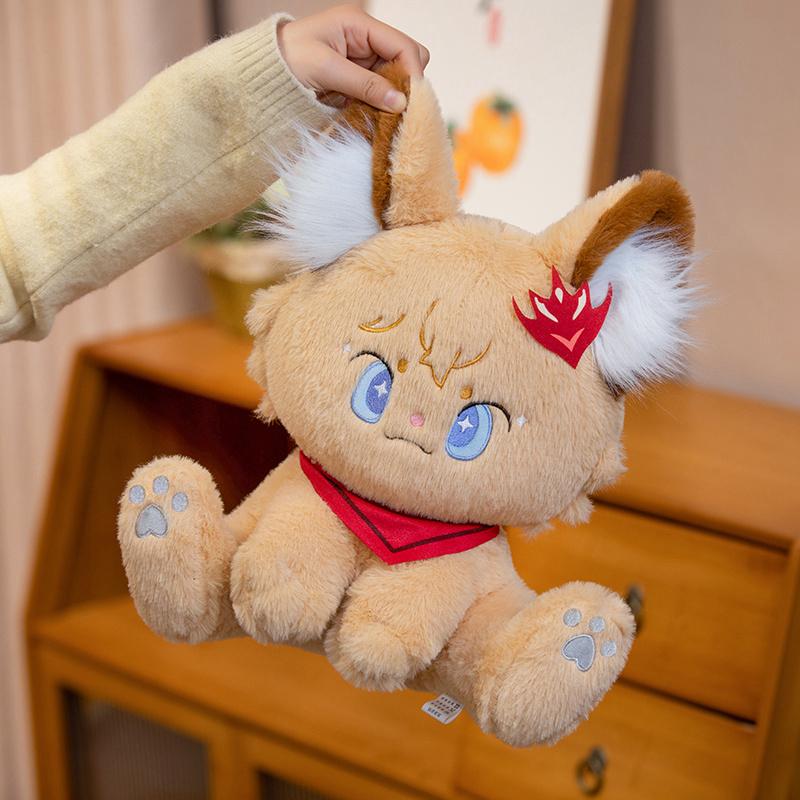 Kawaii Genshin Impact Cat Plush Animal MIHOYO Kaedehara Kazuha Doll Game Cartoon Balladeer Wanderer Toy Neuvillette Furina