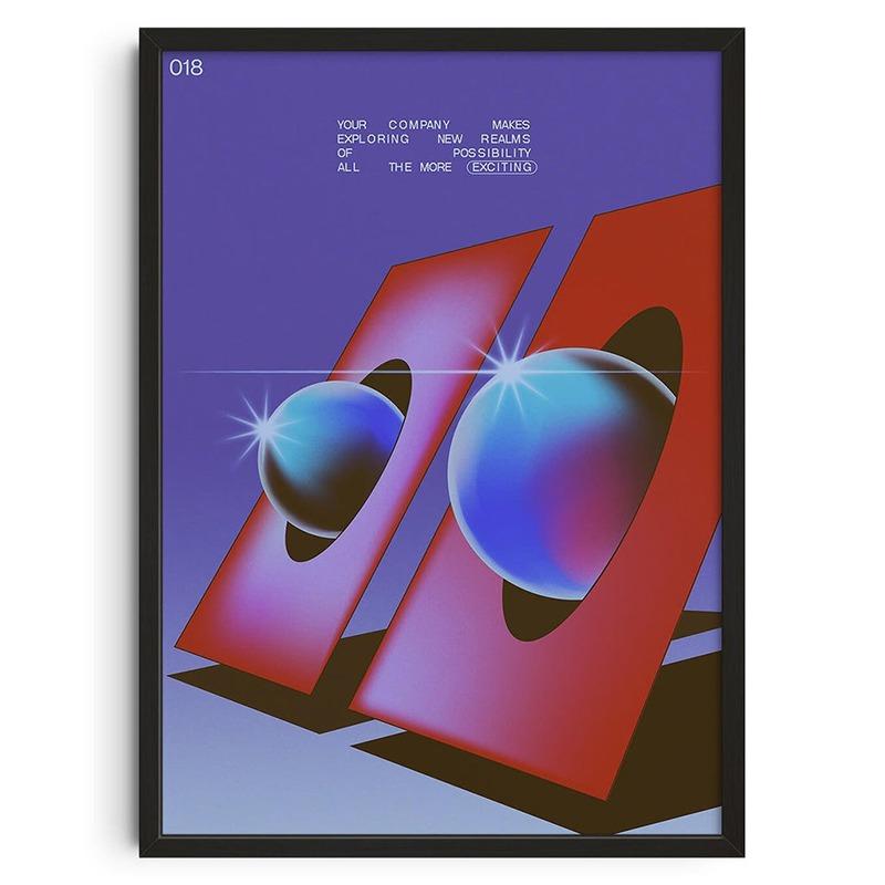 Vintage Classic Posters Retro Abstract Canvas Print Mid Century Wall Art Canvas Painting for Living Room Bedroom Home Decor