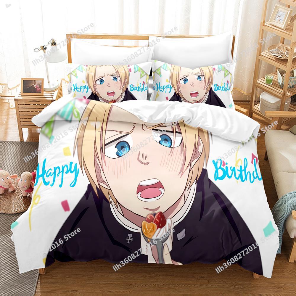 Fire Force Bedding Set Single Twin Full Queen King Size Bed Set Adult Kid Bedroom Three-Piece Suits 3D Print Anime Bed Shee