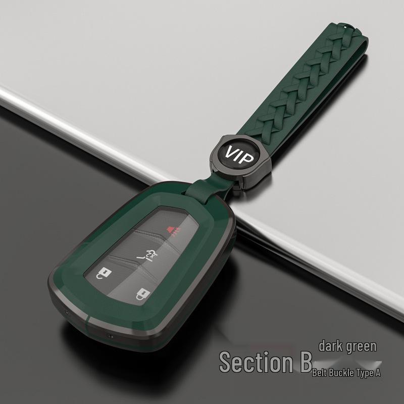 TPU Full-Cover Key Fob Shell for Cadillac XT5, CT5, XT4, XT6, XTS, ATSL
