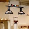 Nordic retro restaurant billiards pendant light bar coffee shop hotel personalized LED lights room decoration lighting fixtures