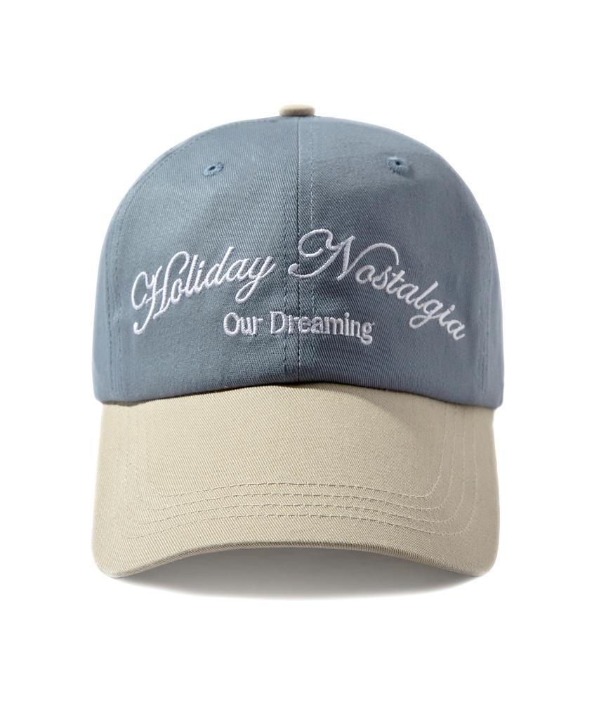 EXPRESSHOLIDAY Our Dreaming Ball Cap_Dusty Blue