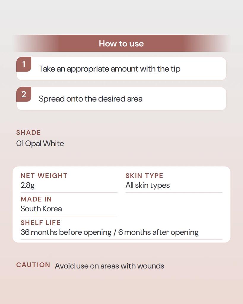 TAG Volume Highlighter Beam (01 Opal White)
