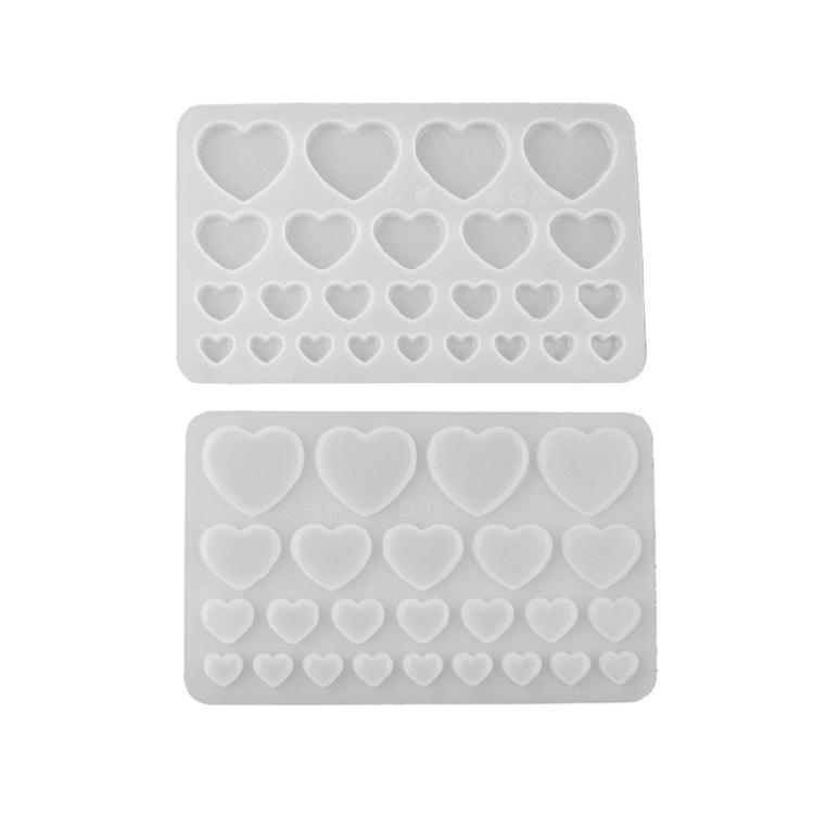 Crystal Epoxy Resin Mold Earrings Pendants Casting Silicone Mould DIY Crafts